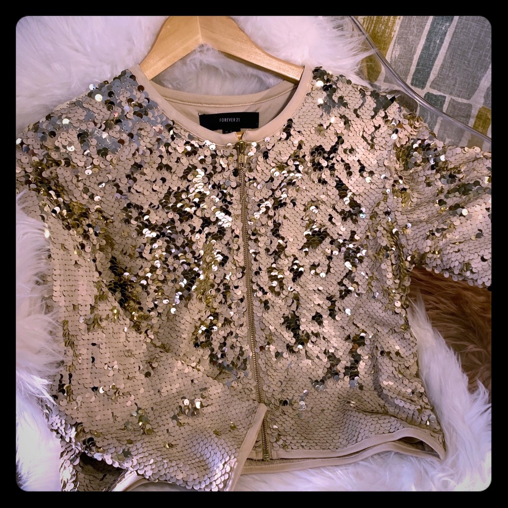 Sequin Jacket